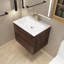 Ashira 24'' Single Bathroom Vanity with Ceramic Top-1045654773