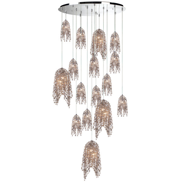 Everly Quinn Shirlee 20 - Light Cluster Pendant - Wayfair Canada