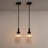 Single Pendant Light With Glass Shade