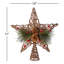 Natural Star with Pinecones Tree Topper