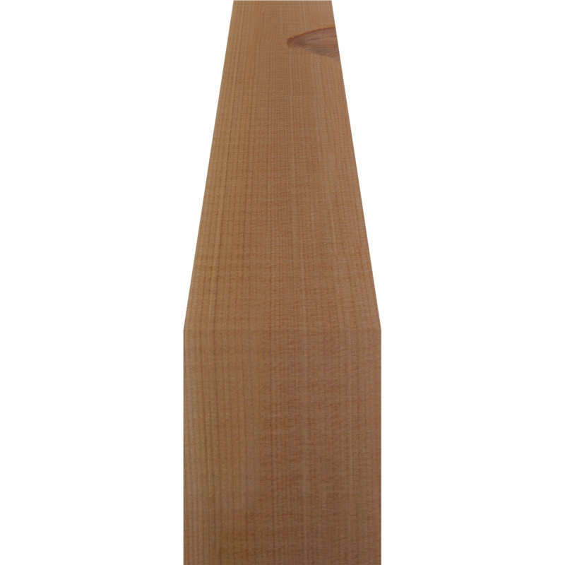 Attelle de genou lisse Westlake, l 3 3 po x P 14 po x C 14 po Westlake, Cèdre rouge, H 14 po x l 3,5 po x P 14 po, Lisse