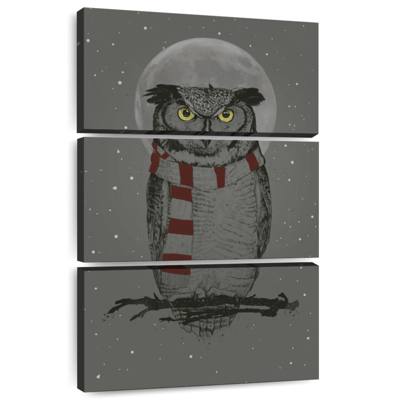 Hibou Brampt, H 32 po x l 20 po