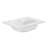 White Acrylic Rectangular Drop-In White Bathroom Sink 23 5/8'' X 18 1/8'' With Overflow and Faucet Hole