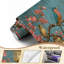 Papier peint auto-adhésif Twilight Chinoiserie Garden Glowing Cherry Blossoms-736265825