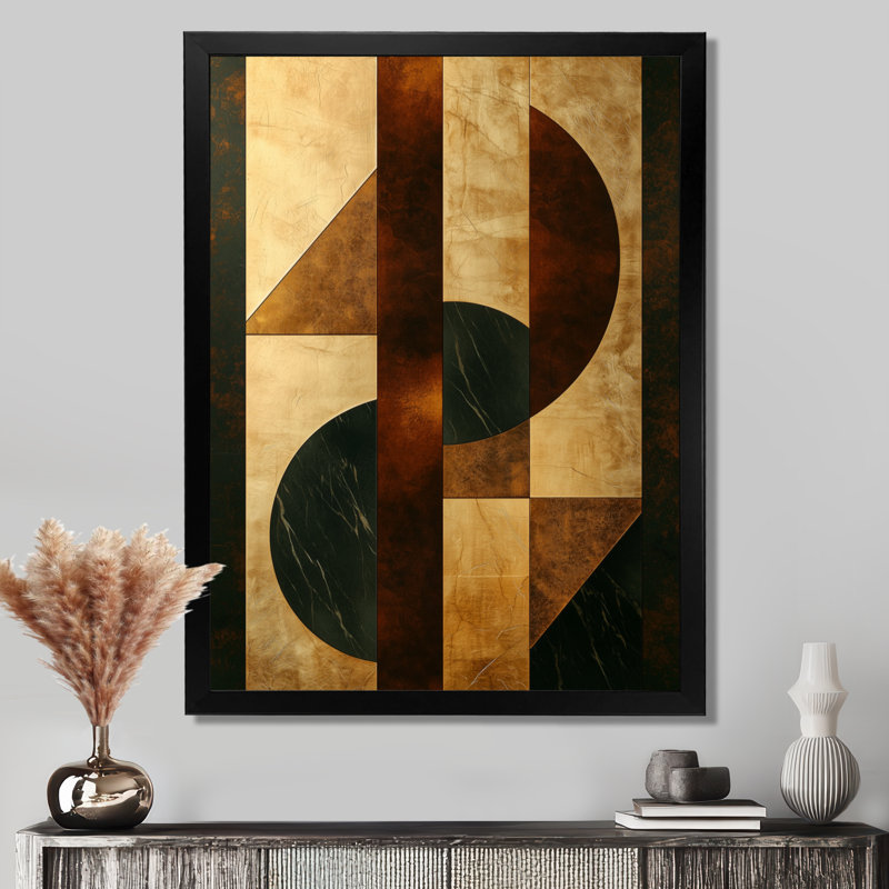 Newman - Abstract Canvas Art Print, Noir, noir, noir, noir, H 20 po x l 12 po, Reproduction encadrée sans passe-partout