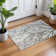 Machine Washable Indoor/Outdoor Bourkelands ACN2336 Botanical Rug