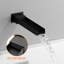 Système de douche mural 10 pouces avec robinet de baignoire cascade, robinet de douche à poignée simple, ensemble de garniture de douche à haute pression en laiton avec valve brute-110359263