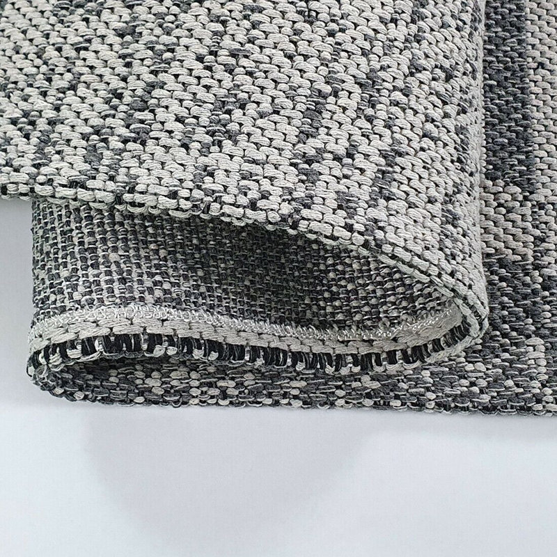 Amla Geometric Cotton Area Rug, Rectangle 192 x 290cm