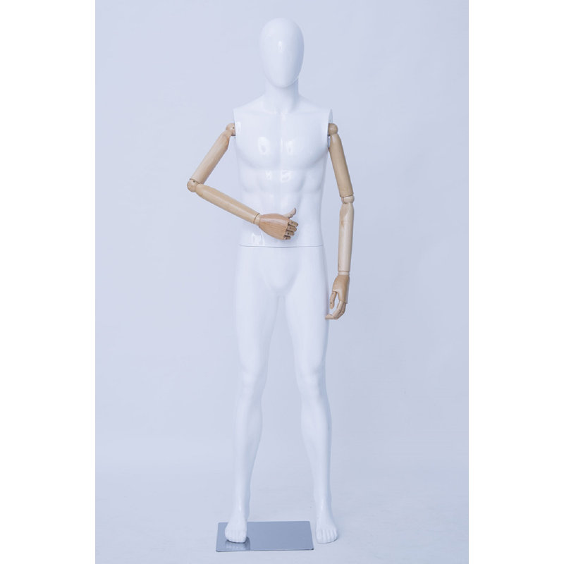 Anquavious People Figurines & Sculptures, Beige/White