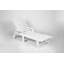 Ensemble de chaises longues, 2 chaises longues de patio et 1 table, chaise longue de patio moderne-639635745