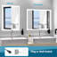Miroir de salle de bain Led-667466436