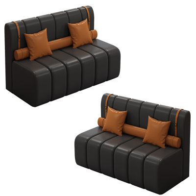 European Light Luxury Restaurant Bench Upholstered Bench