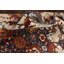 Tapis ivoire noué à la main de conception unique 8 pi 3 po x 10 pi 2 po New Age