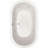 Lorraine 74'' x 44'' Whirlpool Acrylic Bathtub-9228789-88693581
