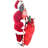 36" Black North Pole Santa