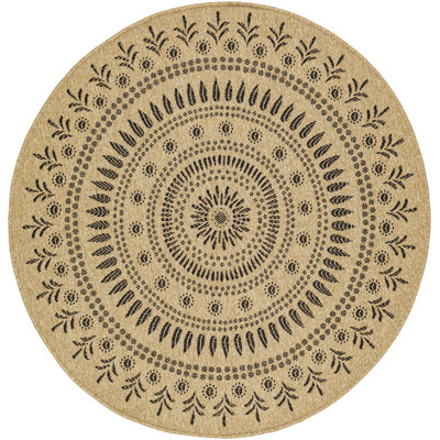 Tapis d'intérieur / extérieur en polypropylène tissé à la machine Finni