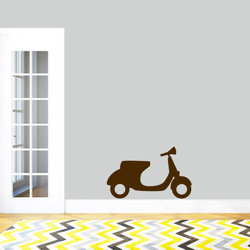 Monico Wall Decal, Chocolate Brown
