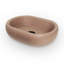 Newterra Handmade Oval Vessel Bathroom Sink-109741593