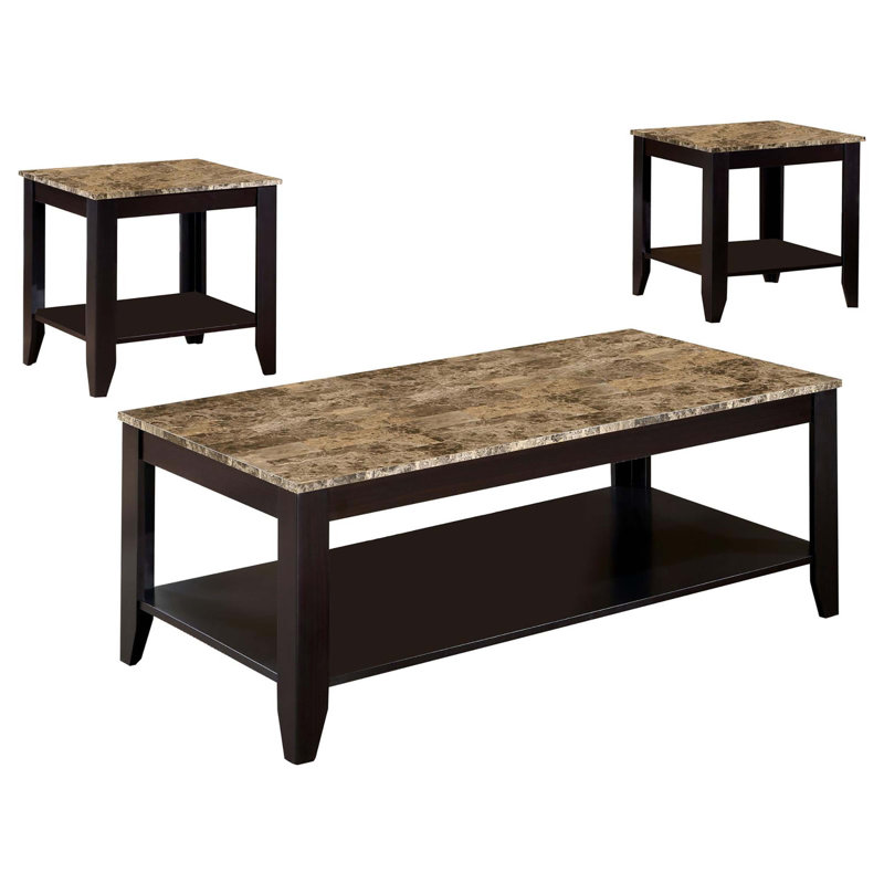 Ensemble de 3 tables basses nokomis