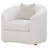 Ashleen Boucle Upholstered Sloped Arm Accent Chair Latte