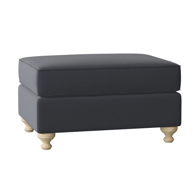 Repose-pieds rectangulaire 33 po Duckling, Chenille performance marine Craftwood 23, Pécan