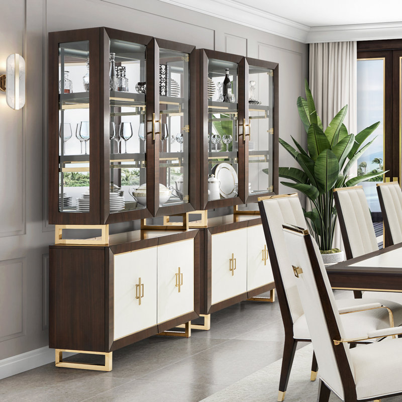 Belmont Place Lighted China Cabinet