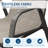Patio Chairs Set of 4, Outdoor Stackable Dining Chairs with Textilene Fabric, All-Weather Deck Stacking Chairs with High Back for Backyard Poolside Garden Balcony-526973012
