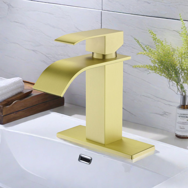 Single-Hole Single-Handle Bathroom Faucet