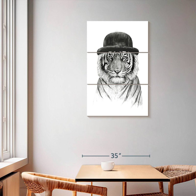 Brampt Welcome To The Jungle, H 50 po x l 32 po