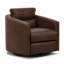 Gran Prix Heirloom Quality Swivel Glider in Buttery Soft 100% Top Grain Leather, Made to Order-524853236