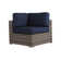 Lazaro Rattan Wicker Fully Assembled 12 Piece Seating Group with Cushions