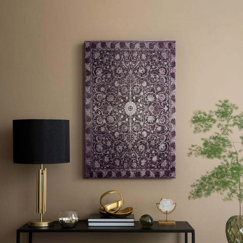 Reproduction abstraite rétro C III - galerie Cavas, H 36 po x l 24 po