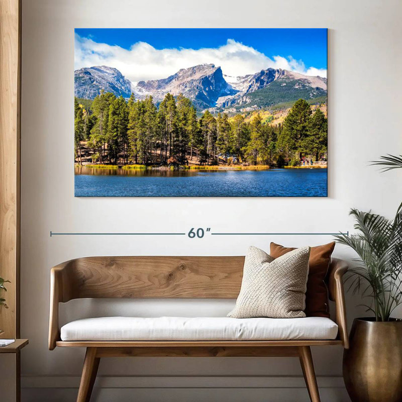 Alvord Rocky Mountain Colorado, 34" H x 51" W