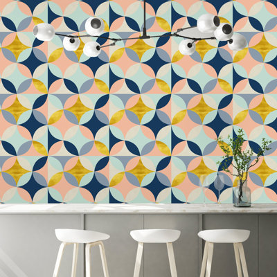 Hibbler Peel & Stick Geometric Roll