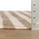 Tapis en laine naturel / ivoire Renelso
