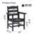 Outdoor Dining Chair Hdpe Patio Chair Set Of 2-413589059