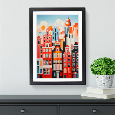Amsterdam Constructivism Framed Print