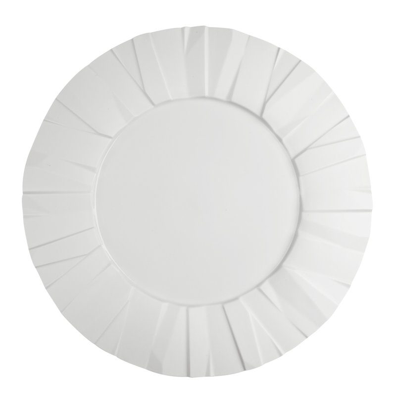 Assiette plate 12,83 po Matrix