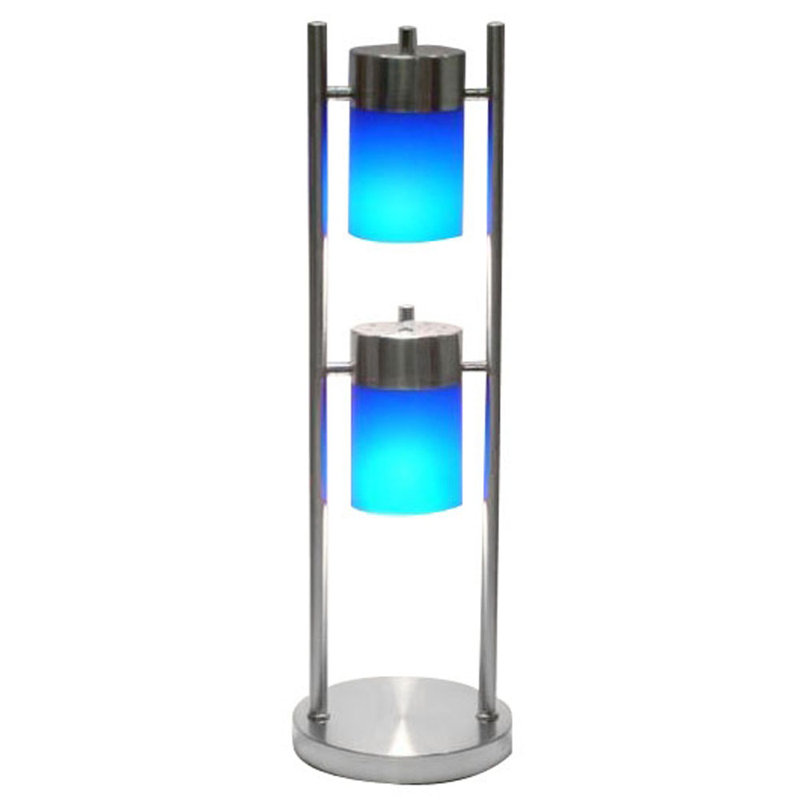 Lampe de table réglable 2 lumières 25 po Emelda