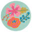 Sous-verres en papier Shelly