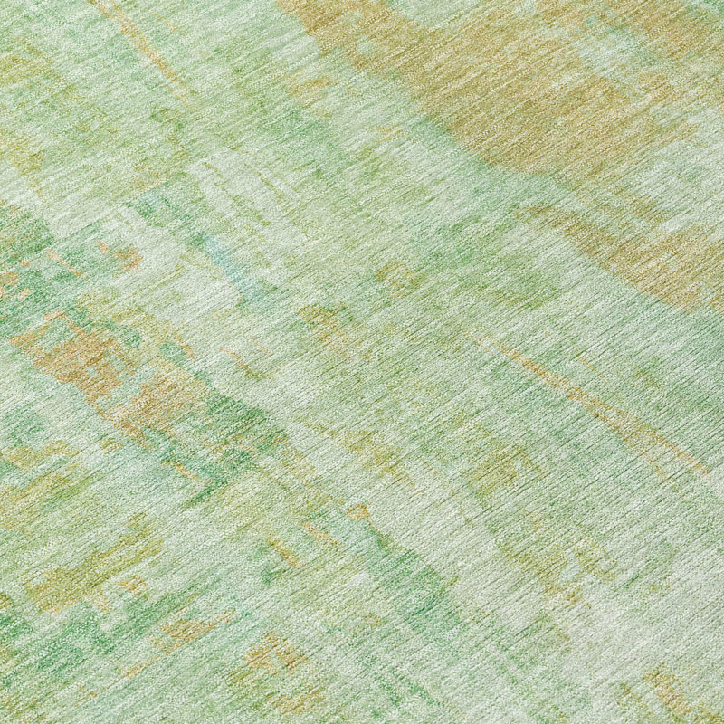 Machine Washable Indoor/Outdoor Chantille ACN2310 Abstract Rug, Rectangle 10' x 14'