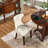 Saphron 19.5'' H Tufted Faux Leather Upholstered Side Chair-2112315160-2132709626