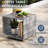 Billmont Wicker/Rattan 2 Person Seating Patio Conversation Sets With Ottoman-1853781990