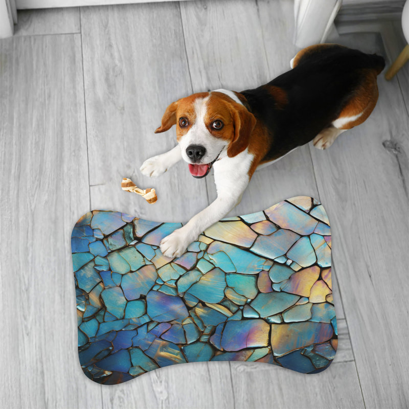 Tapis d'alimentation opale arc-en-ciel - 1 pièce
