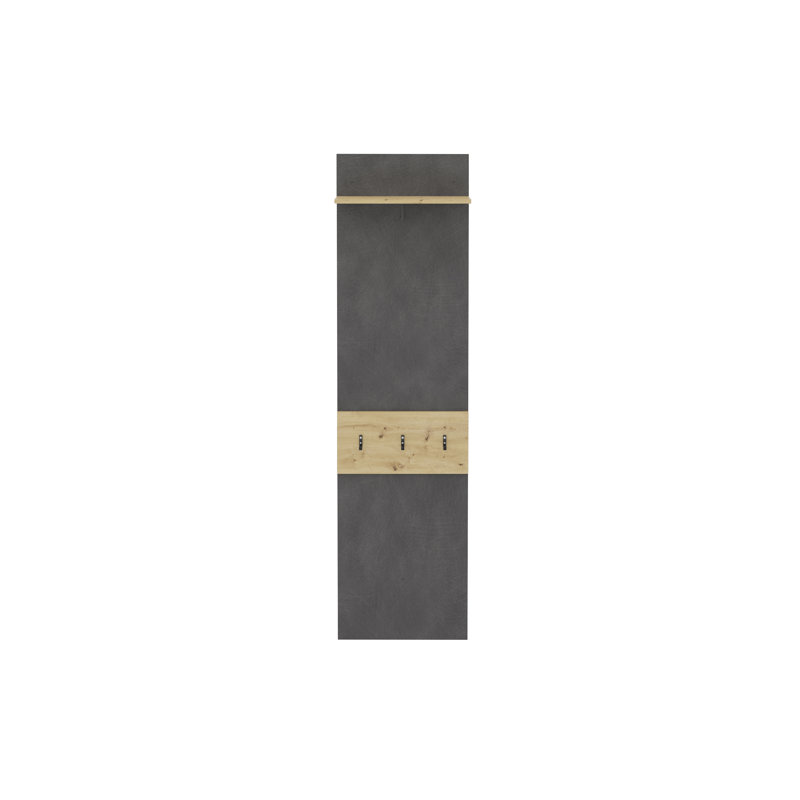 Sasu Wall 3 - Hook Wall Mounted Coat Rack