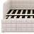 Full Size L-Shaped Upholstered Daybed With Twin Size Pop Up Trundle And USB Ports For Living Room Bedroom-1867997940
