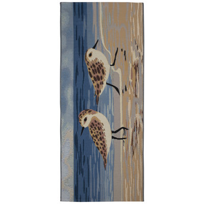 Esencia No Pattern And Not Solid Color Synthetic Non-Skid Kitchen Mat