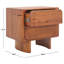 Table de chevet 2 tiroirs en bois