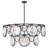 Nala 15-Light Two-Tier Drum Chandelier w/ Multi-Faceted Optic Crystal Glass-84742406