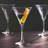 Libbey Paneled Martini Glasses, 9.5-Ounce